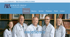 Desktop Screenshot of mysurgicalgroup.com